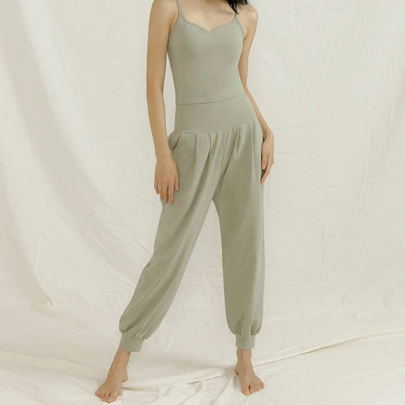 Olivenorma Gerade Bloomers Yogahose