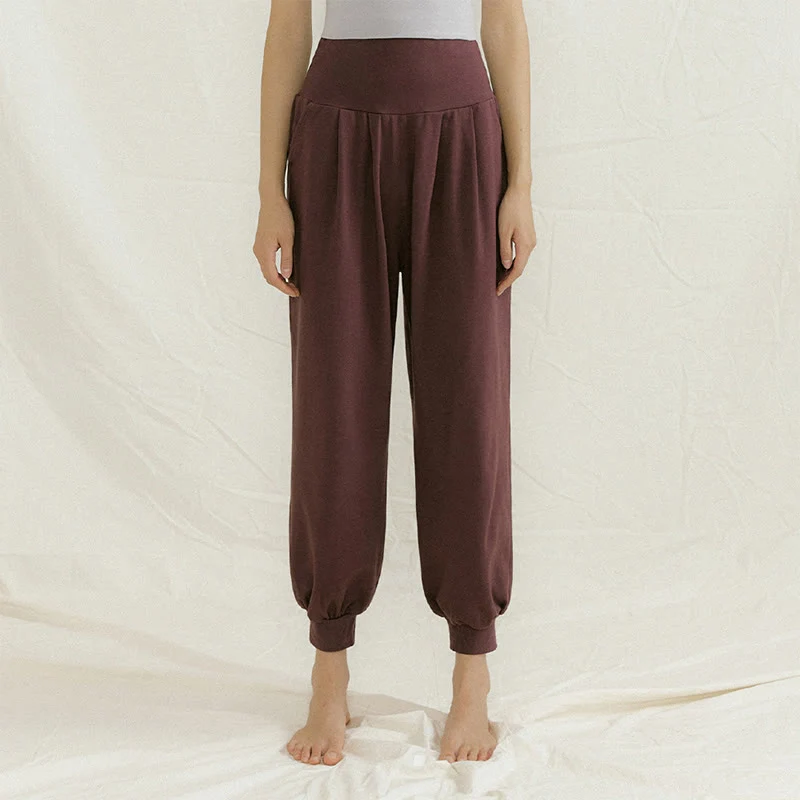 Olivenorma Gerade Bloomers Yogahose