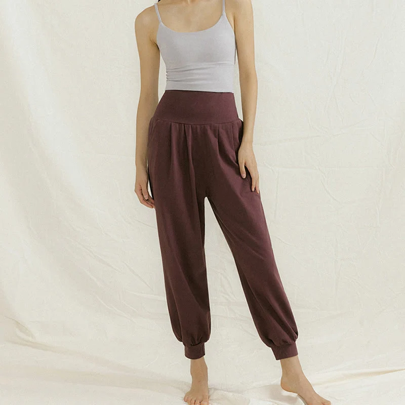 Olivenorma Gerade Bloomers Yogahose