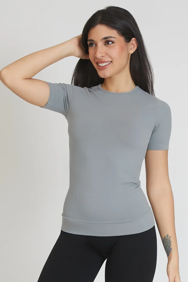 Maglia Donna Ikonic Sport Grigio Nebbia