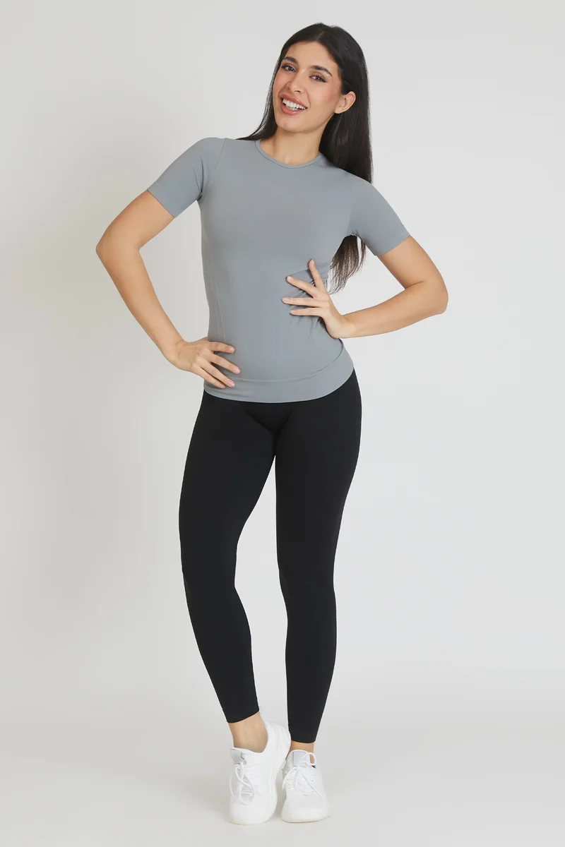 Maglia Donna Ikonic Sport Grigio Nebbia