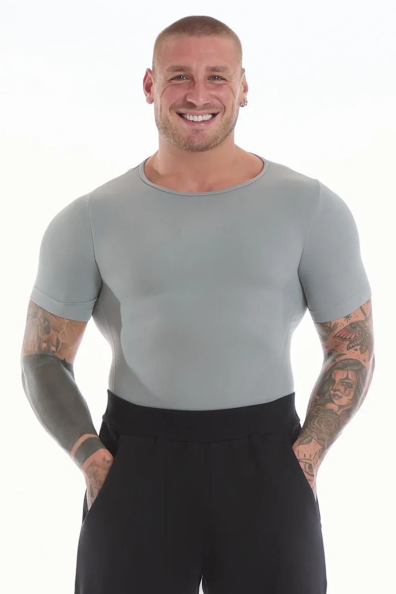 Maglia Uomo Ikonic Sport Grigio Nebbia