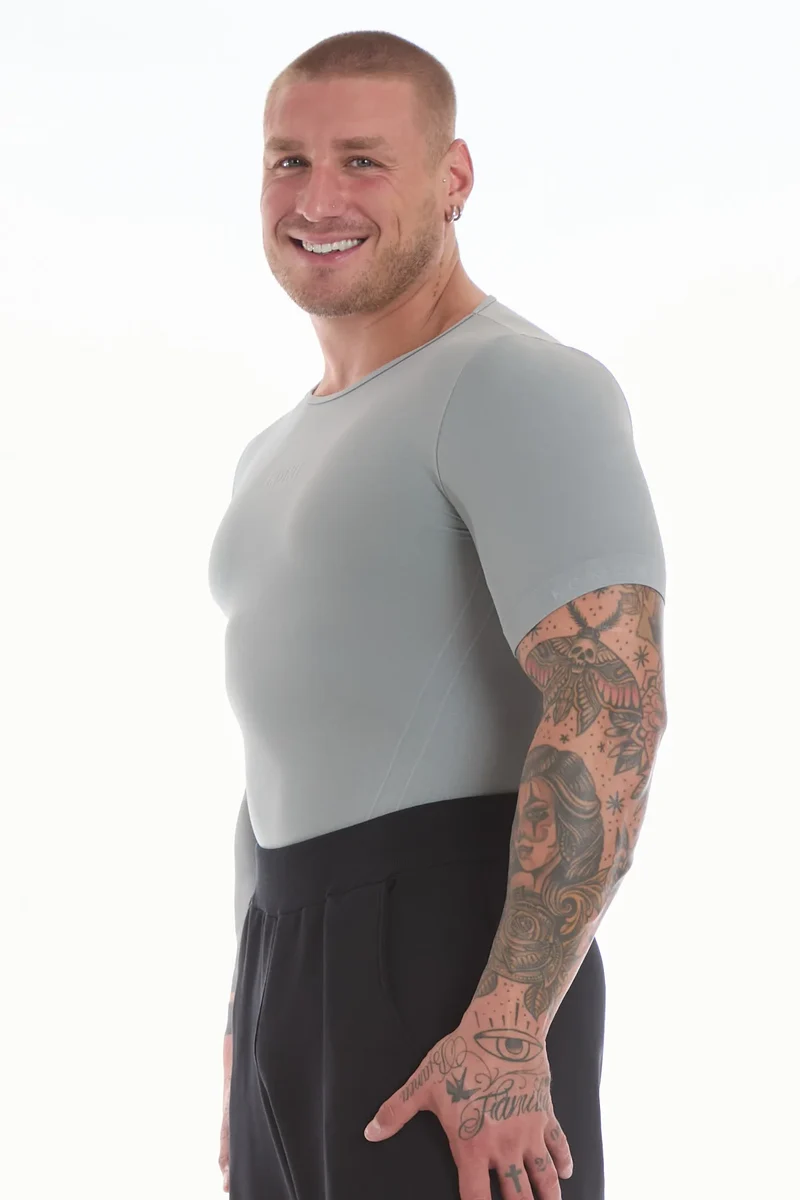 Maglia Uomo Ikonic Sport Grigio Nebbia