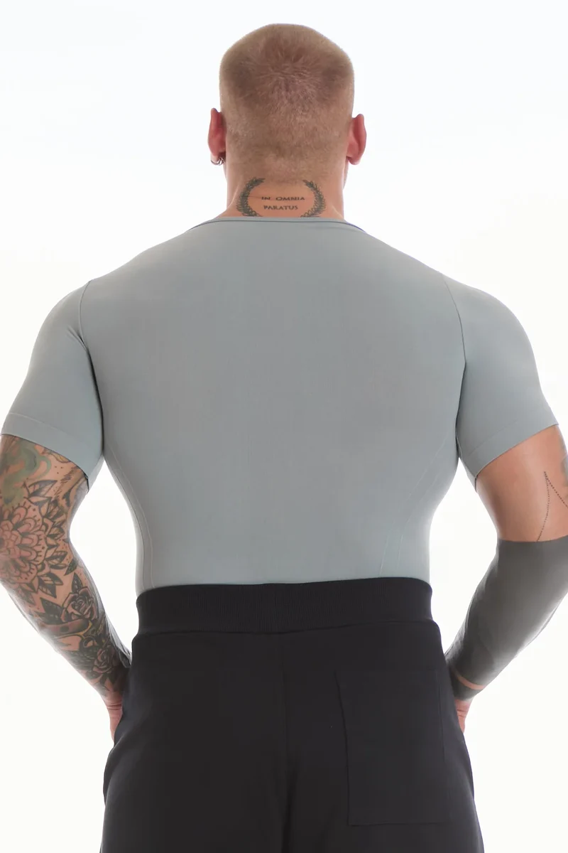 Maglia Uomo Ikonic Sport Grigio Nebbia