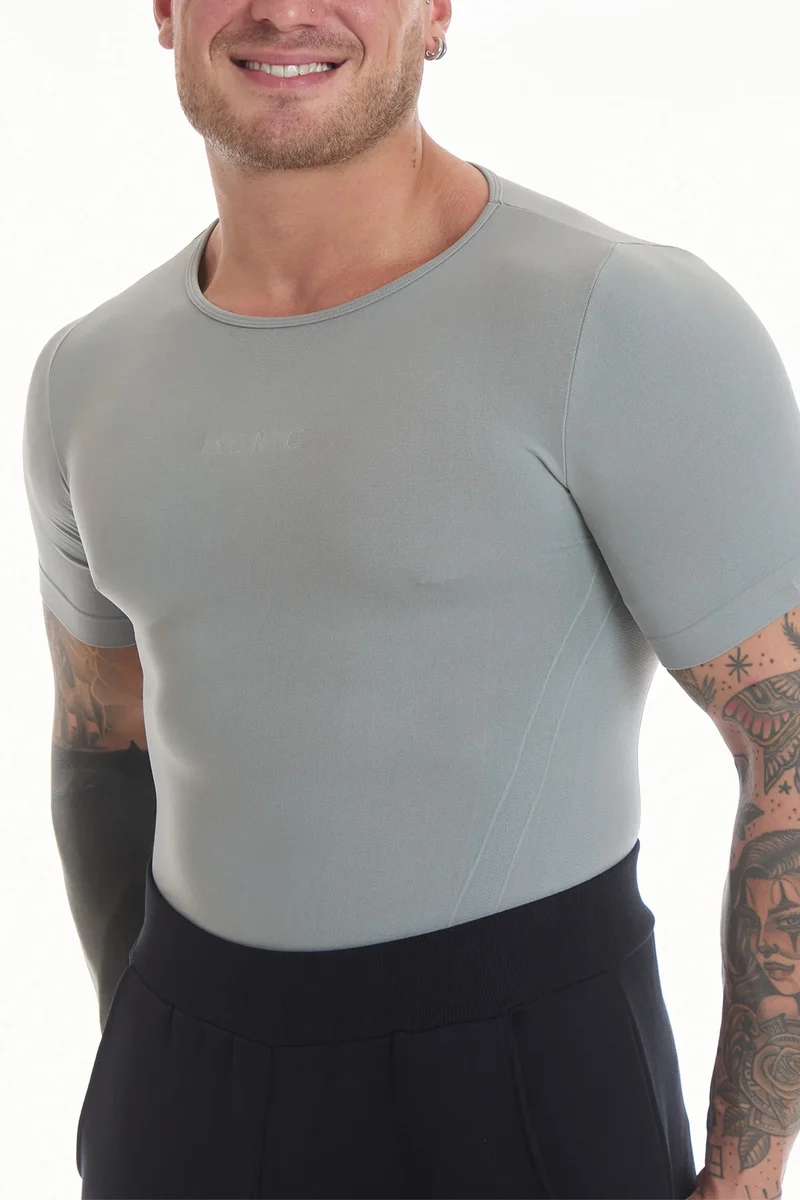 Maglia Uomo Ikonic Sport Grigio Nebbia