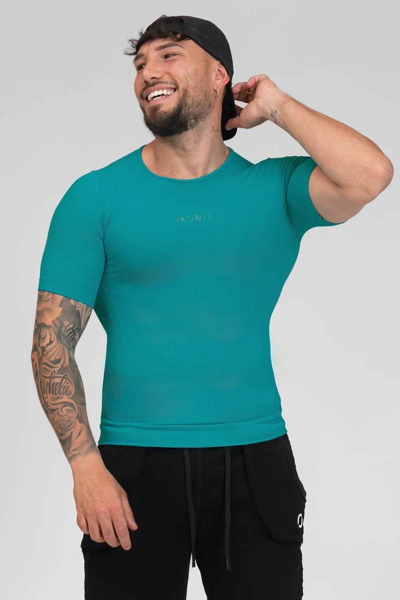 Maglia Uomo Ikonic Sport Turchese Amazzonite