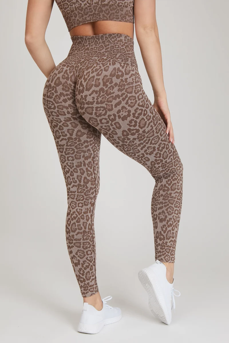 Leggings Soft Push Up Wild Essence BambùFIR Caramel
