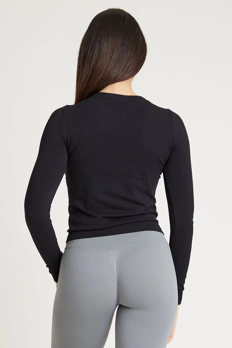 Maglia Slim Nero