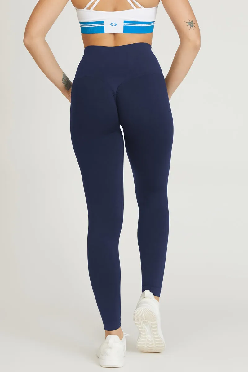 Leggings Push Up All-Up Blu Notte