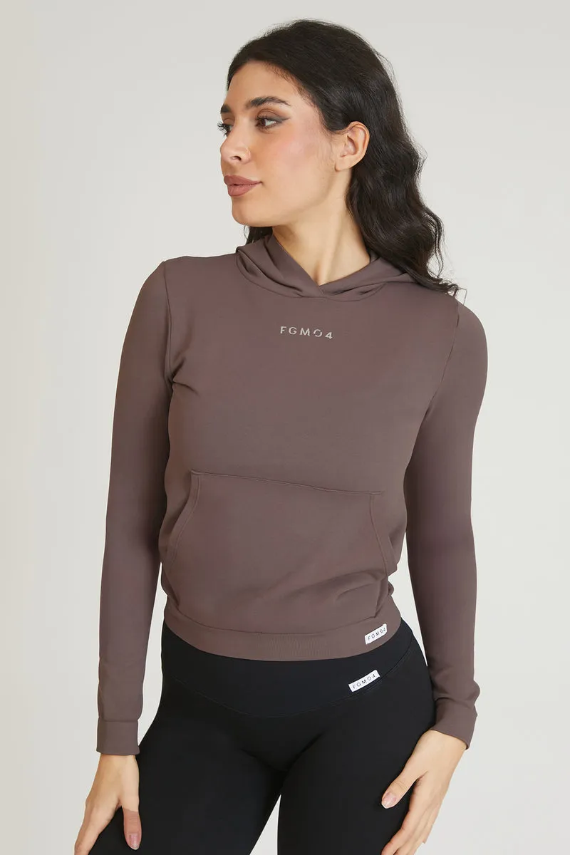 Maglia Slim Con Cappuccio Potato
