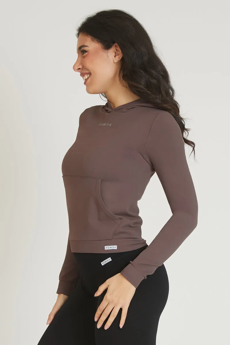 Maglia Slim Con Cappuccio Potato
