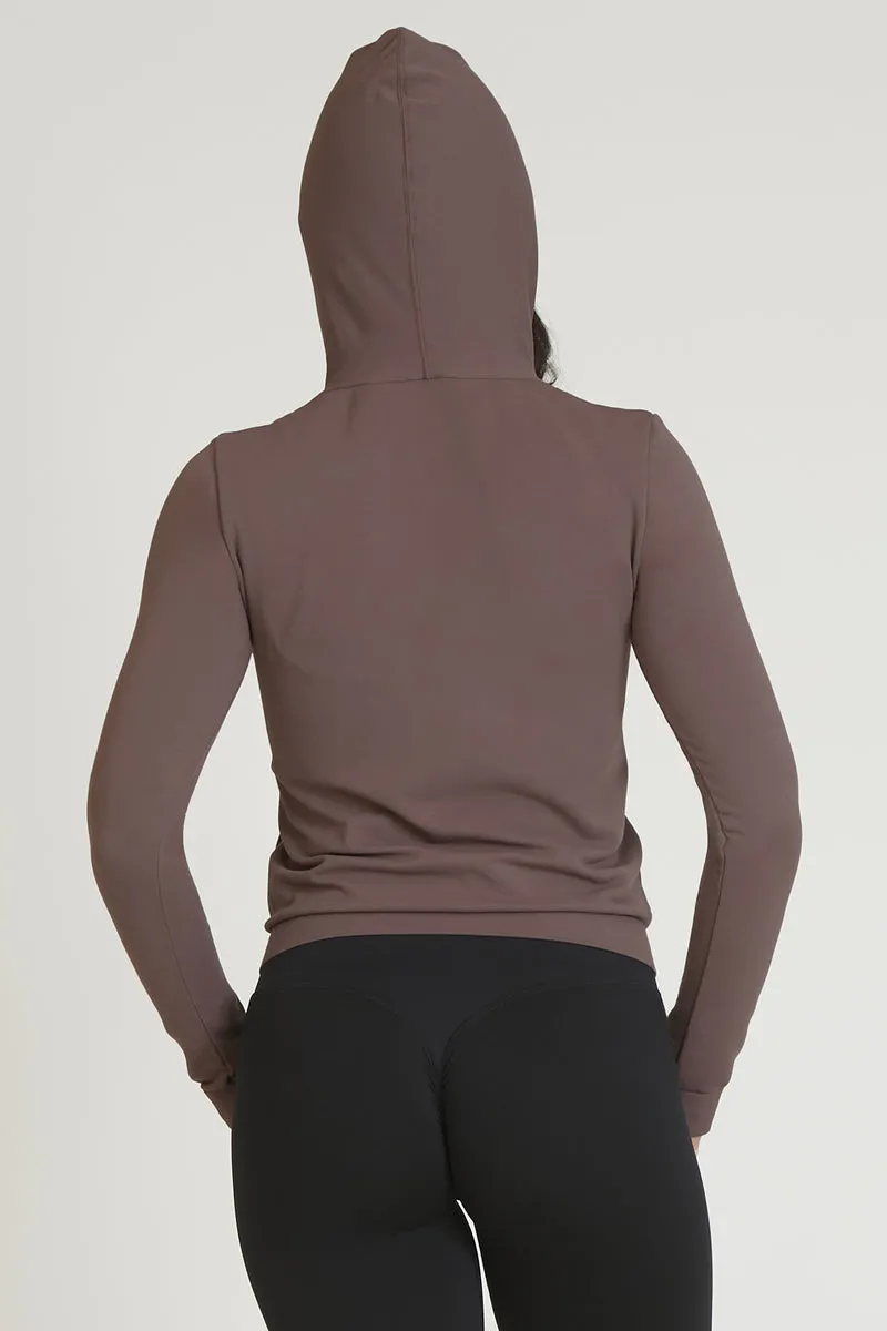 Maglia Slim Con Cappuccio Potato