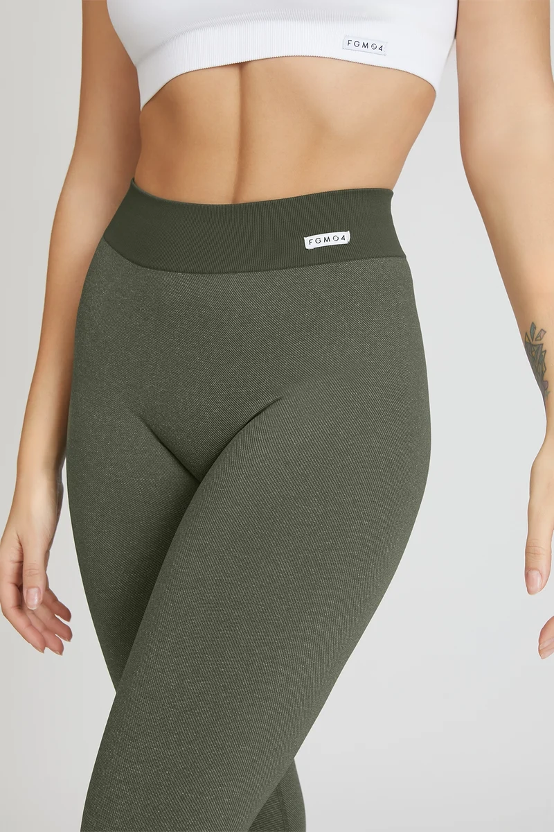 Leggings Basic Jeans Verde