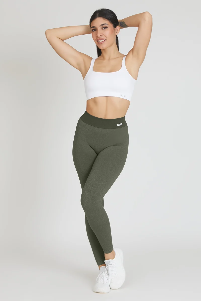 Leggings Basic Jeans Verde