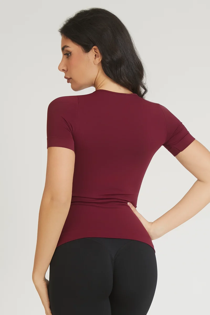T-Shirt Miss FGM04 Merlot