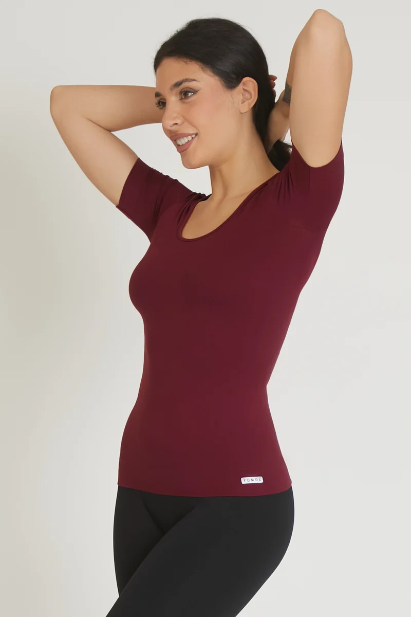 T-Shirt Miss FGM04 Merlot