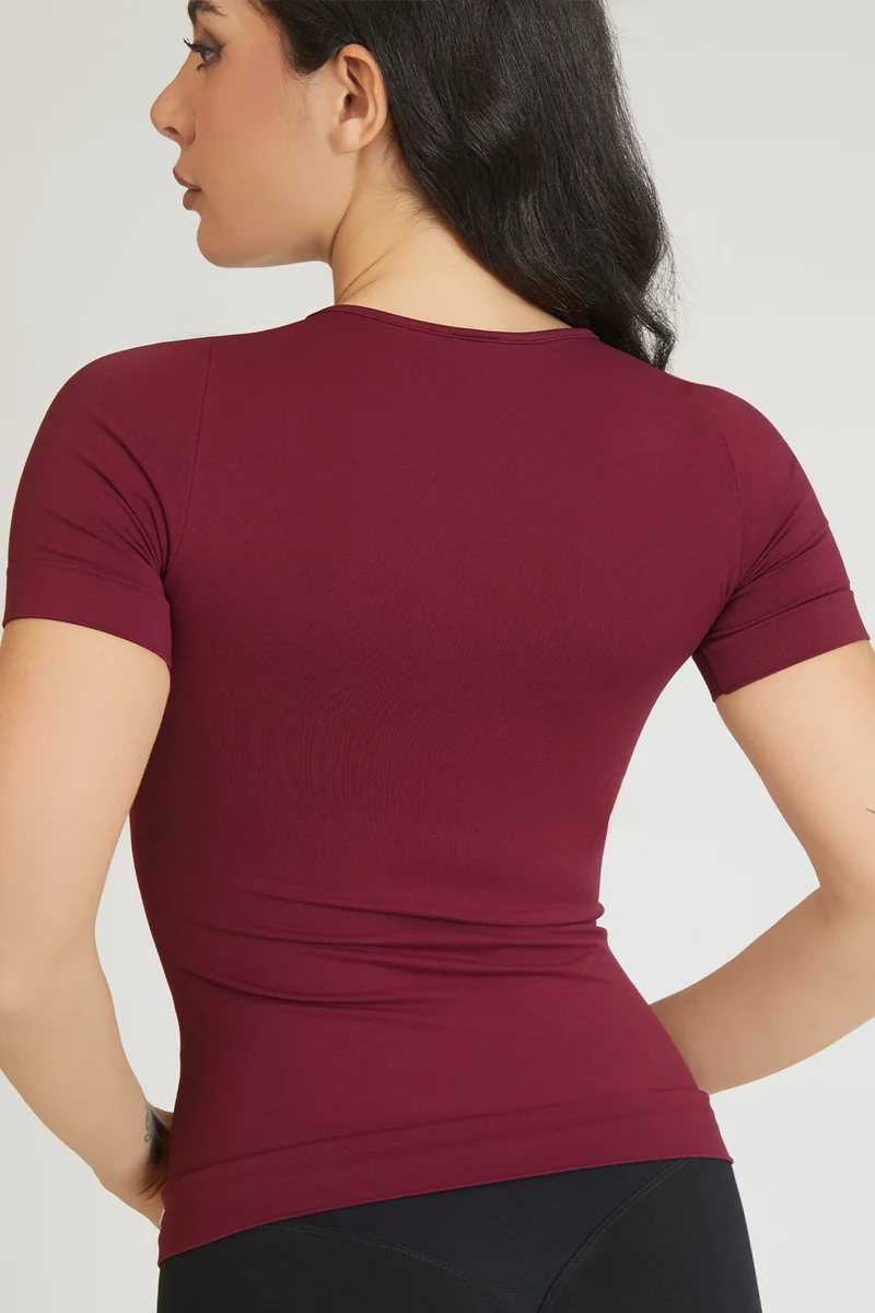 T-Shirt Miss FGM04 Merlot