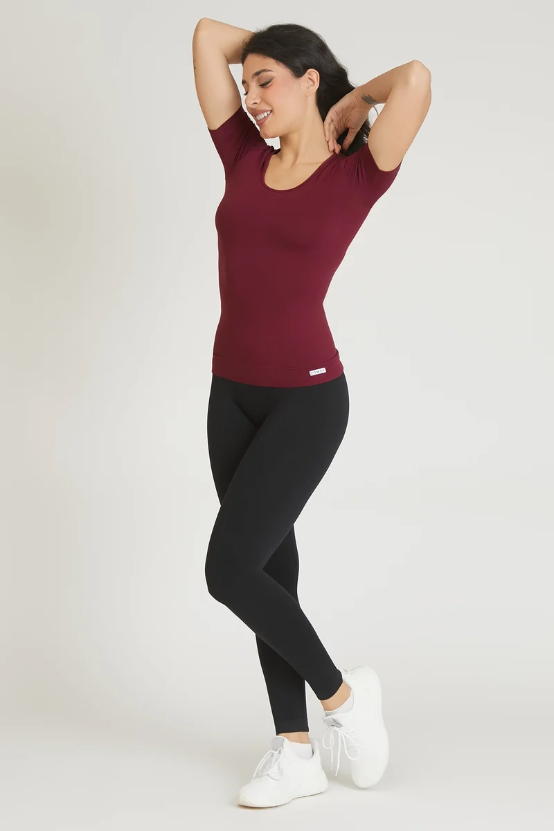 T-Shirt Miss FGM04 Merlot