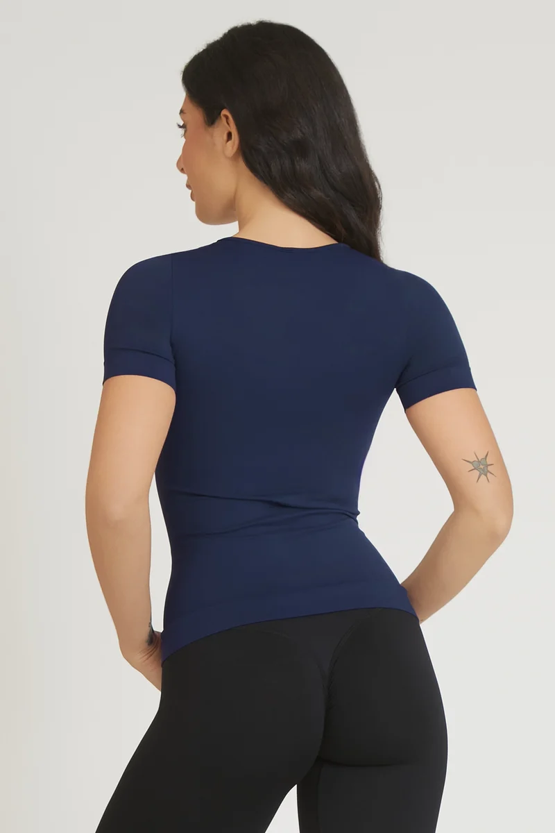 T-Shirt Miss FGM04 Blu Notte
