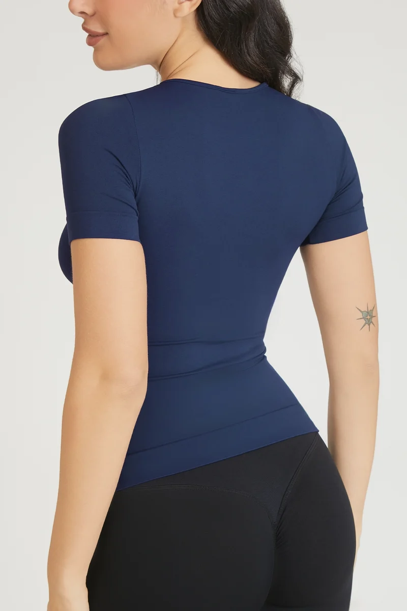 T-Shirt Miss FGM04 Blu Notte