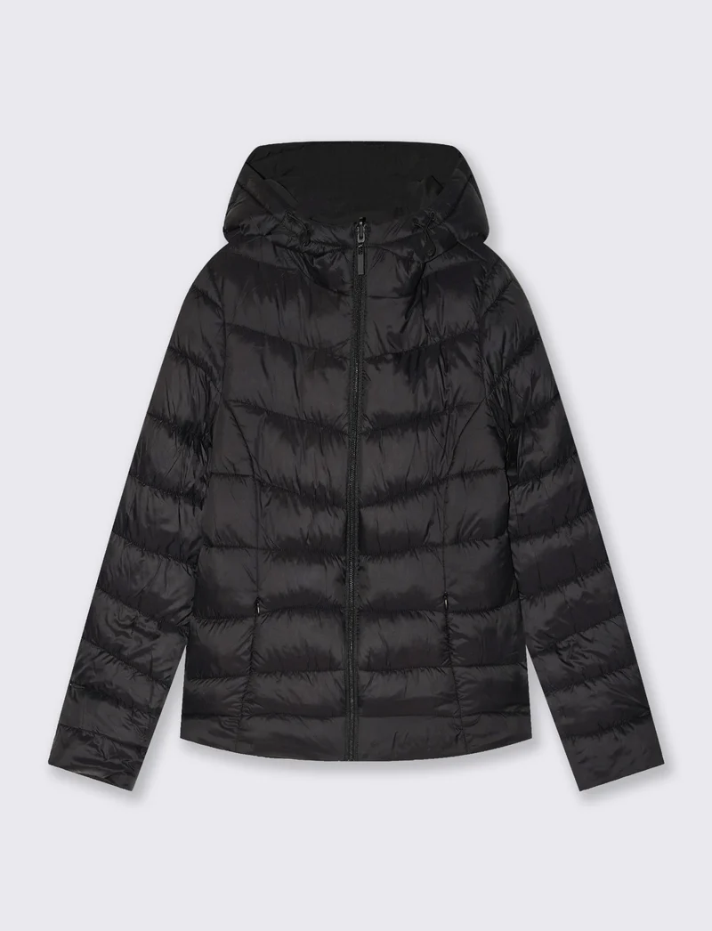 Giubbino doubleface versatile e moderno - Nero