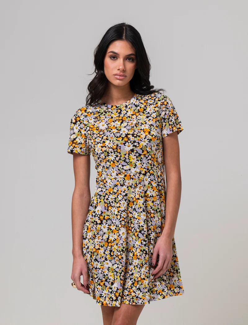 Vestito stampato da donna - var 3