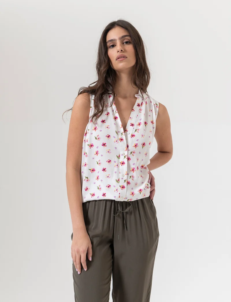 Camicia giro manica da donna - var 1