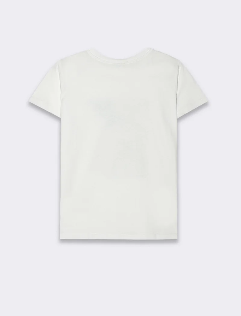 T-shirt con stampa da donna - var 1