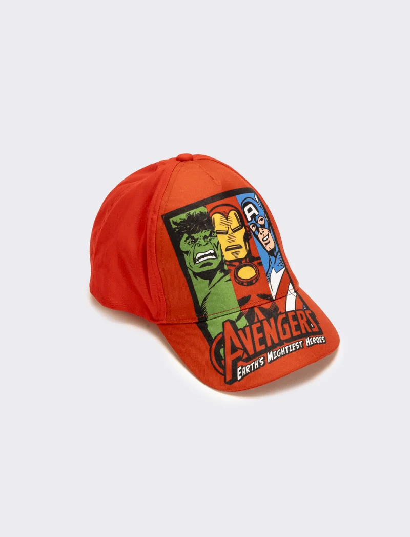 Cappello bambino baseball spiderman avenger - Rosso