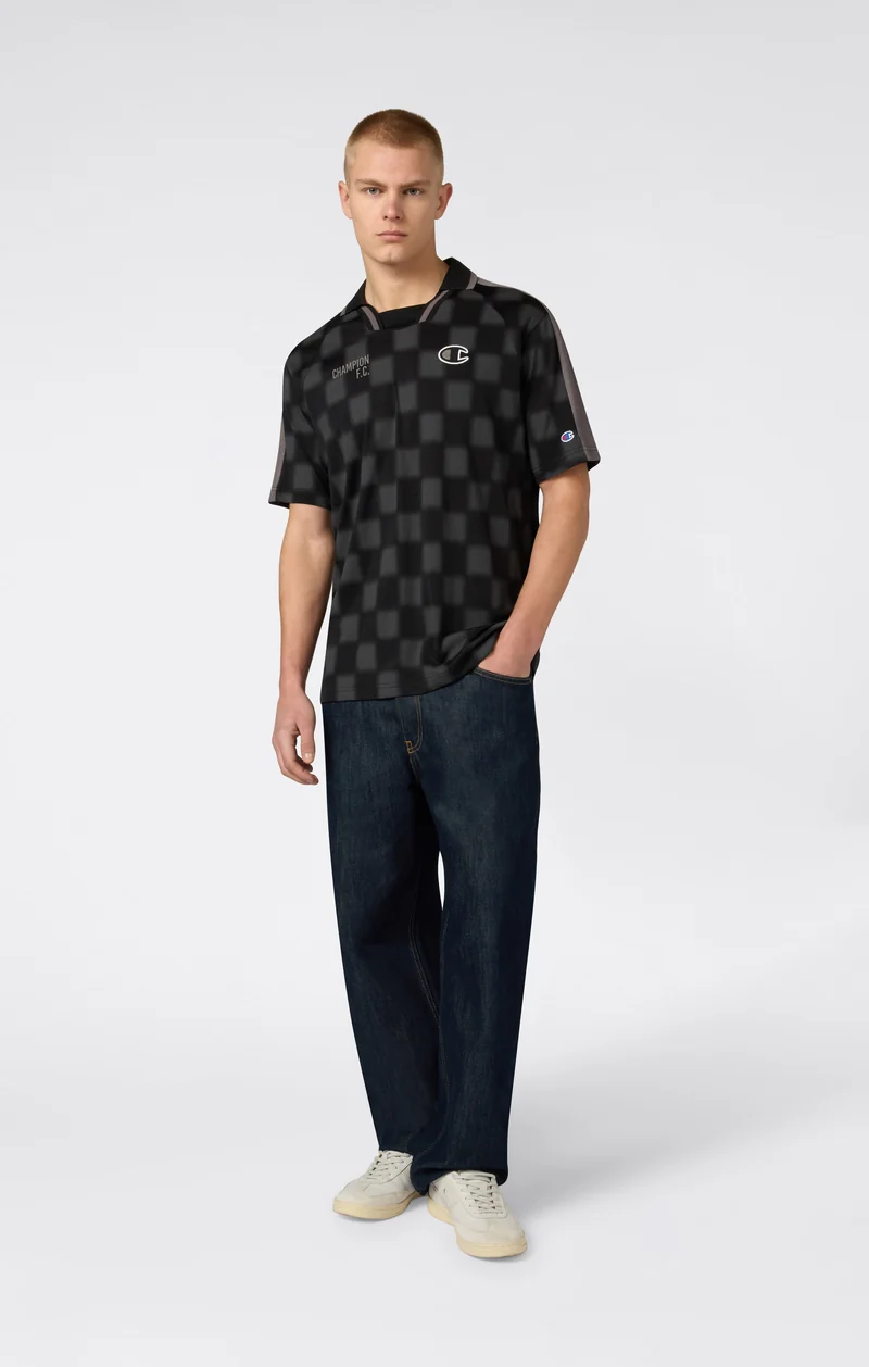 Men’s Football-Inspired Polo Shirt