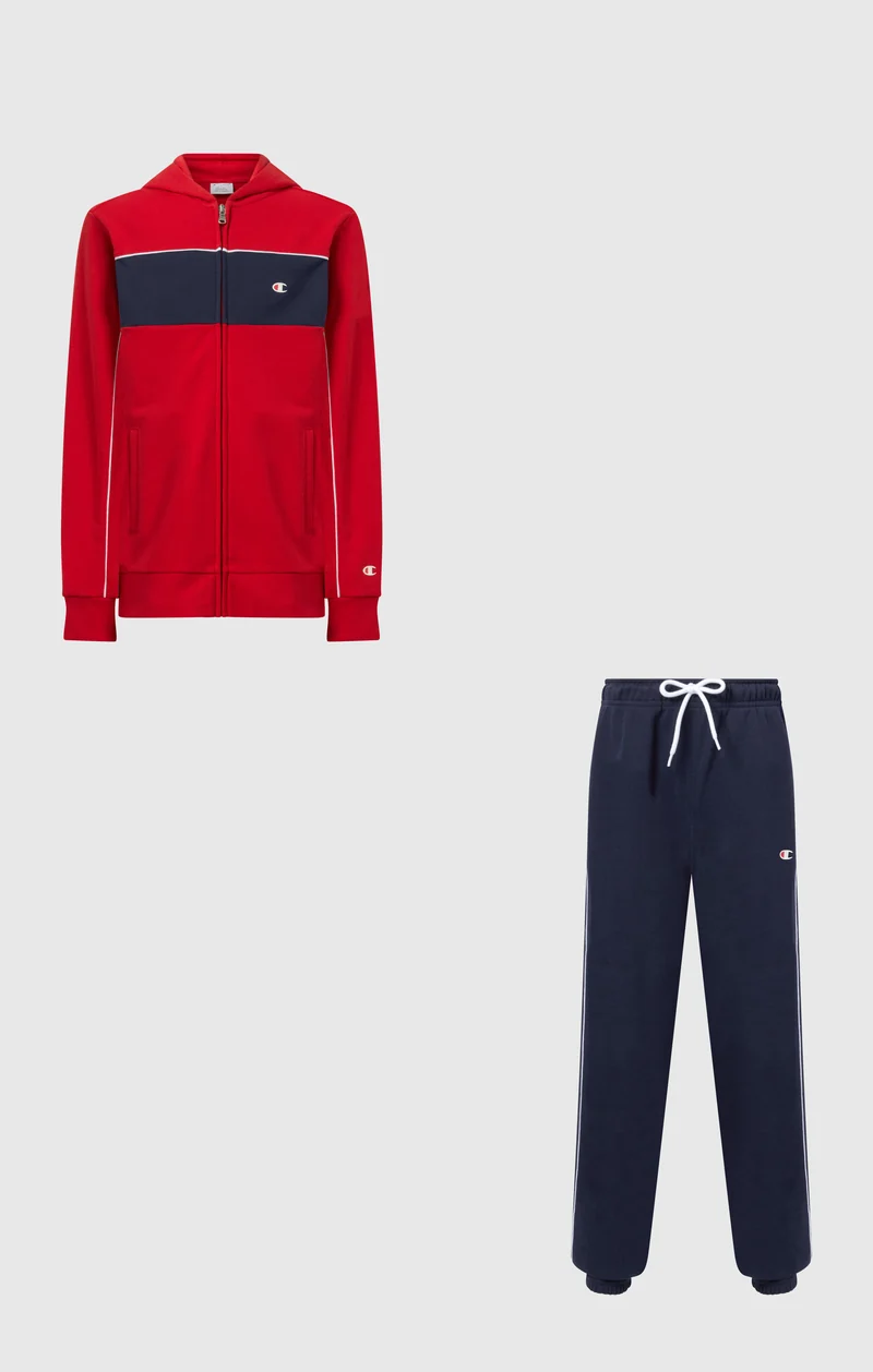 Boys’ Hooded Full Zip Sweatshirt and Pants Tracksuit