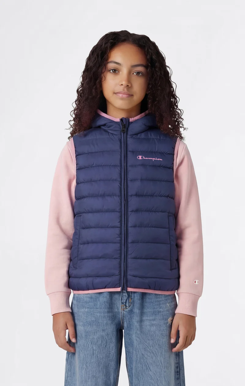 Boys’ Padded Hooded Vest