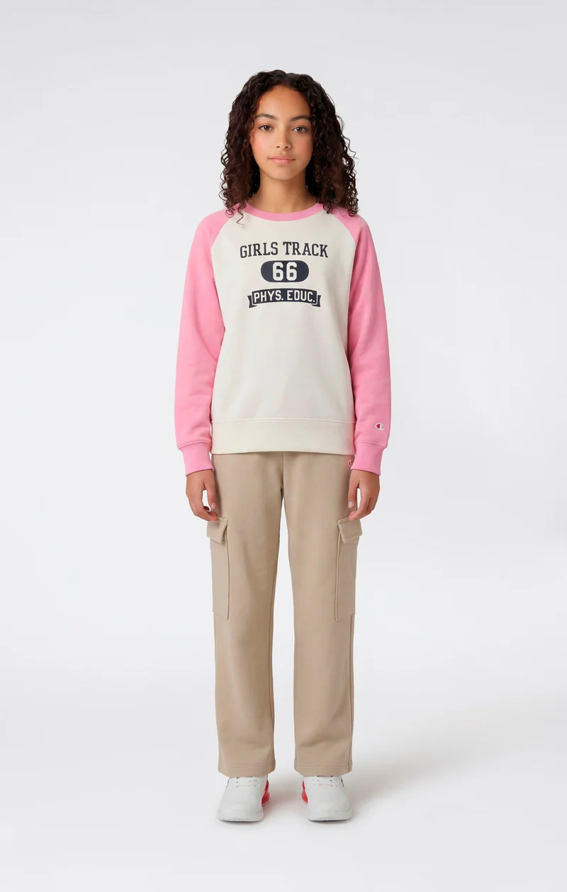 Girls’ Lightweight Straight-Leg Cargo Pants Icons