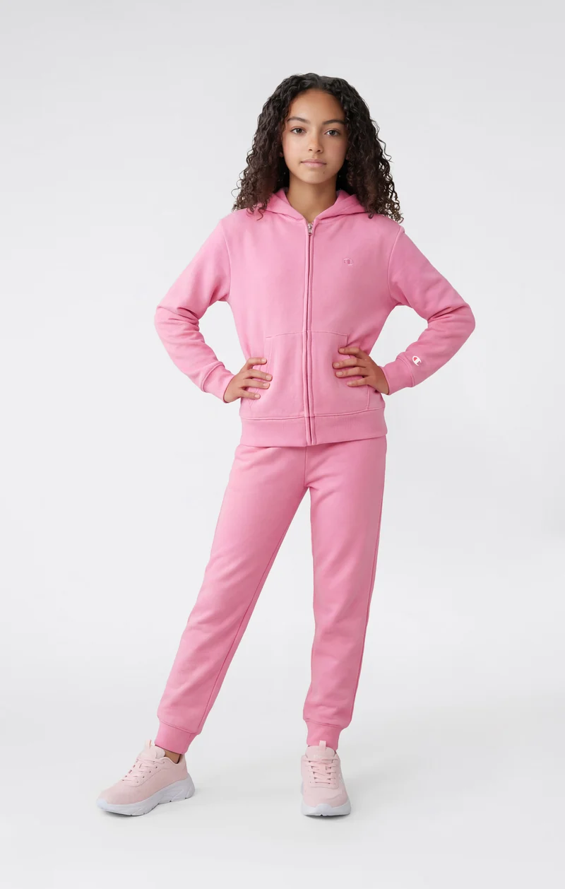 Girls’ Lightweight Full Zip Hooded Sweatshirt Icons