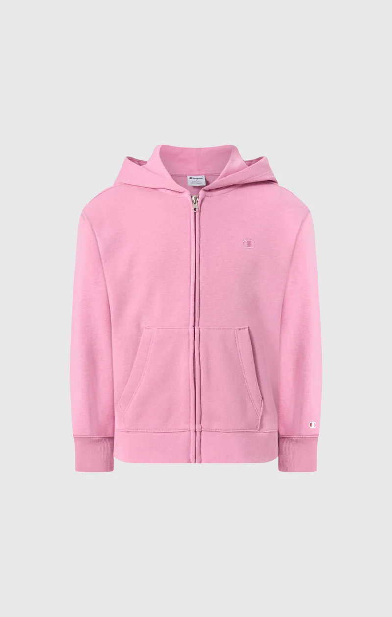 Girls’ Lightweight Full Zip Hooded Sweatshirt Icons