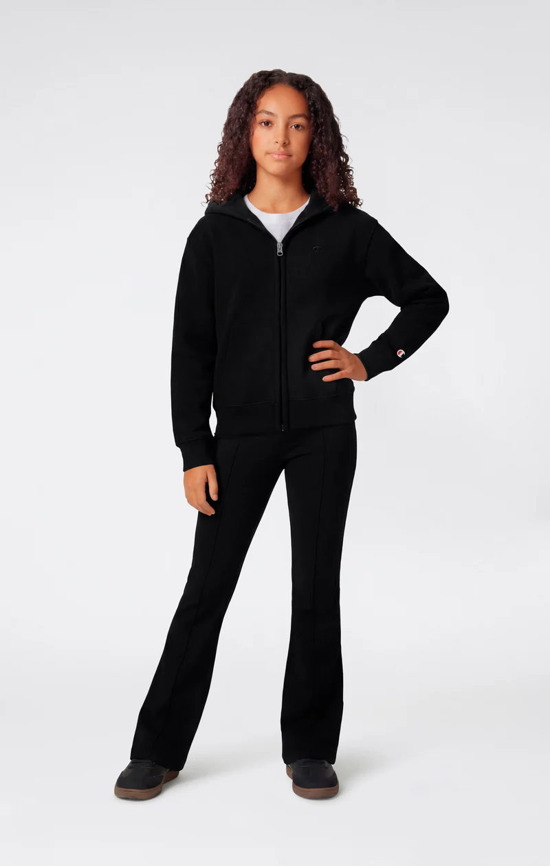 Girls’ Lightweight Full Zip Hooded Sweatshirt Icons