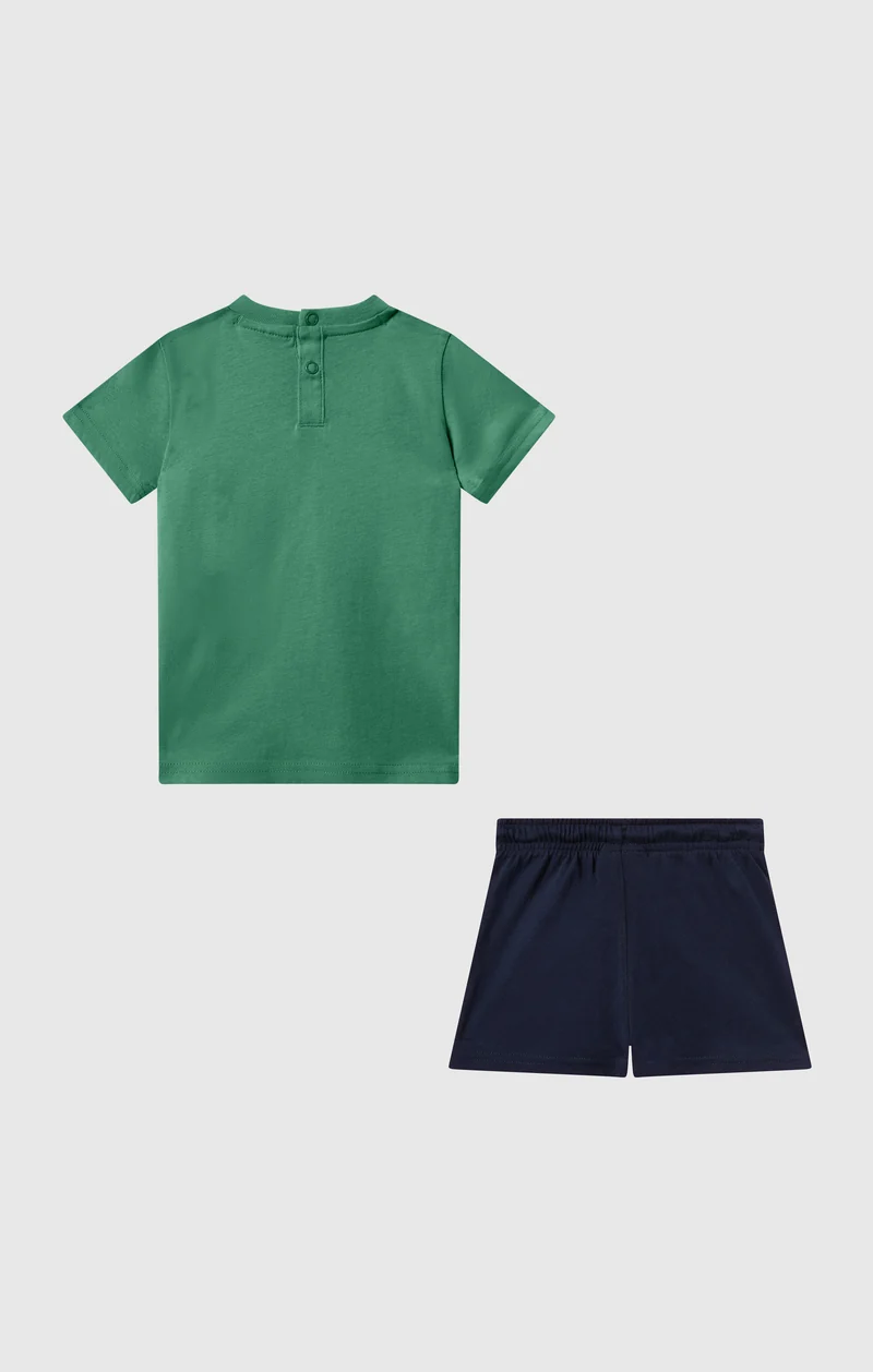 Baby Cotton T-Shirt and Shorts Set