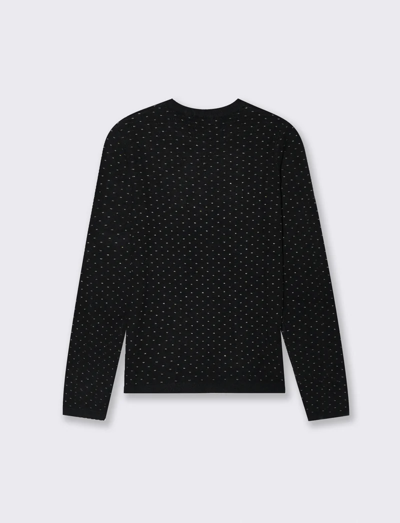 CARDIGAN MMANICA LUNGA - Nero