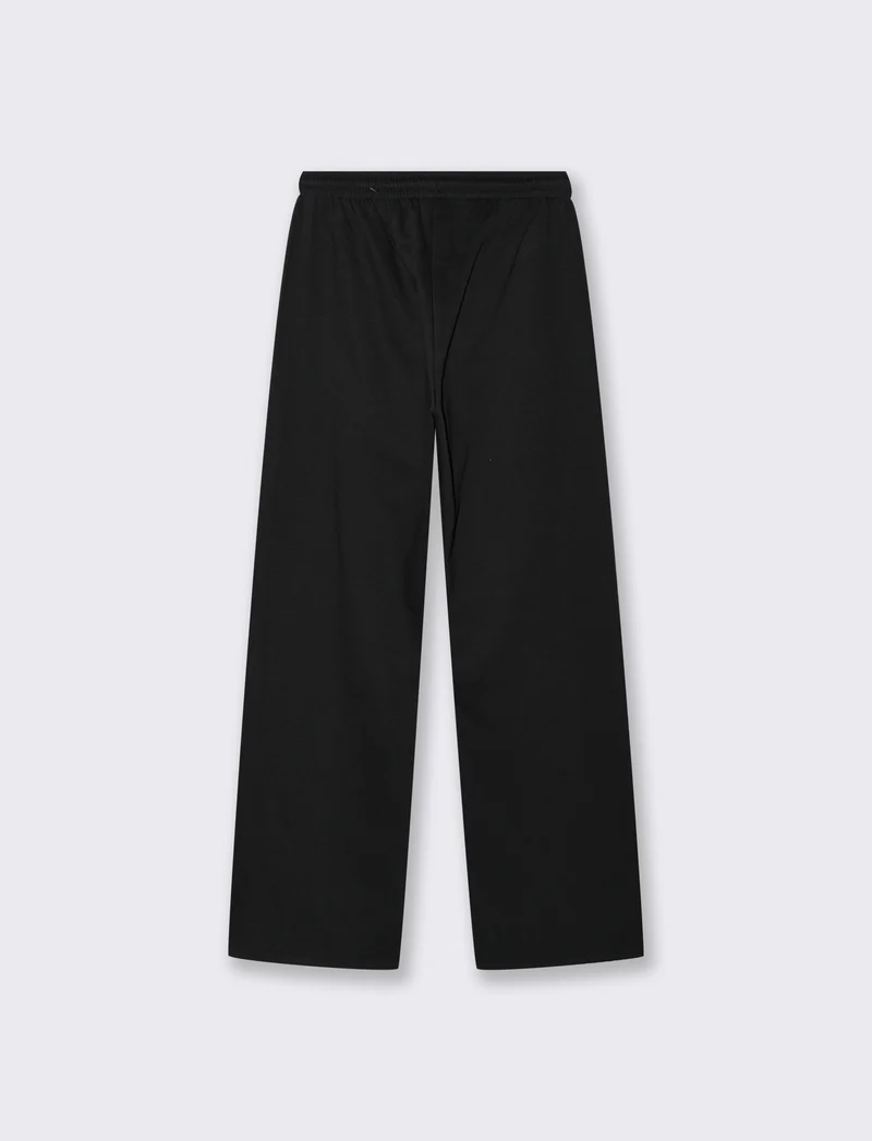 JOGGER GAMBA DRITTA - Nero