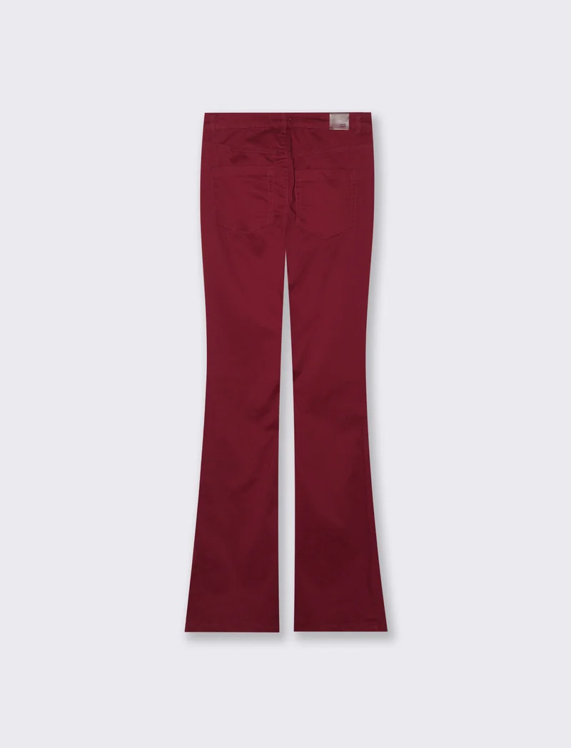 JEANS BOOTCUT VITA REGOLARE - Vinaccia