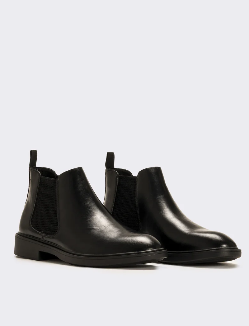 Stivale chelsea da uomo - Nero