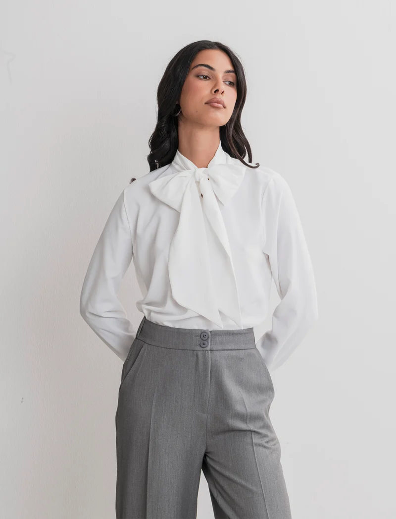 CASACCA CON FUSCIACCA - Bianco panna