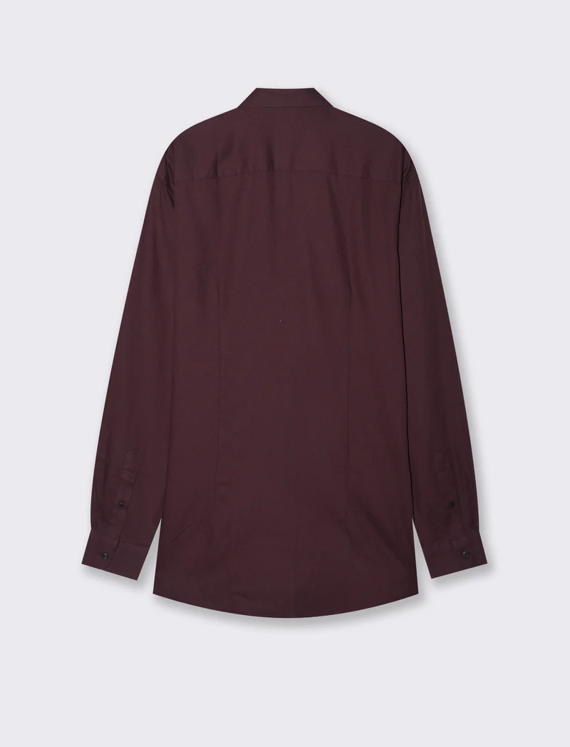 CAMICIA FORMAL REGULAR FIT - Bordeaux
