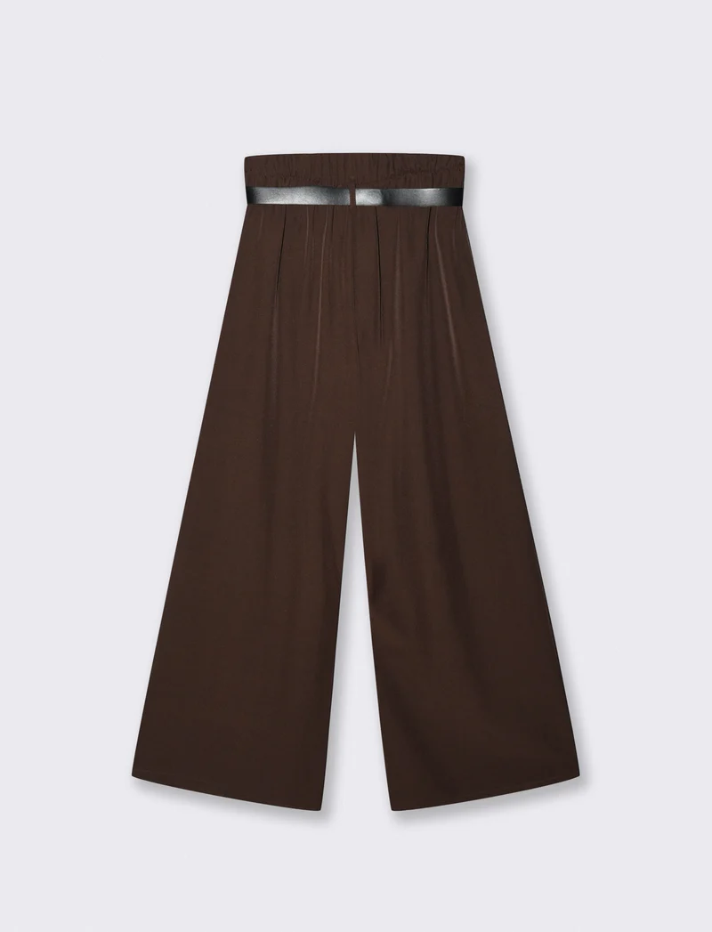PANTALONE CON CINTURA - Moro