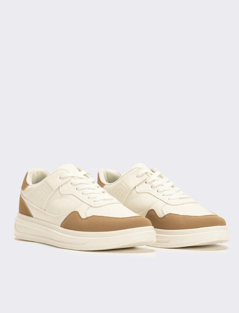 Sneakers casual da uomo - Bianco