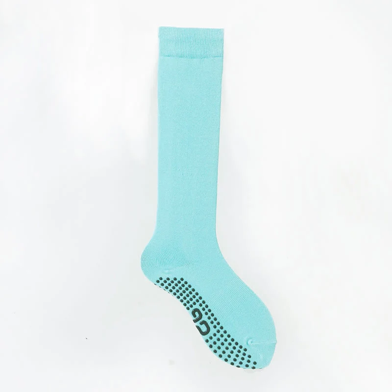 Olivenorma einfarbige, wadenlange Pilates- und Barre-Fitnesssocken mit rutschfestem Grip und atmungsaktiver Baumwolle für komfortable Unterstützung und Yoga