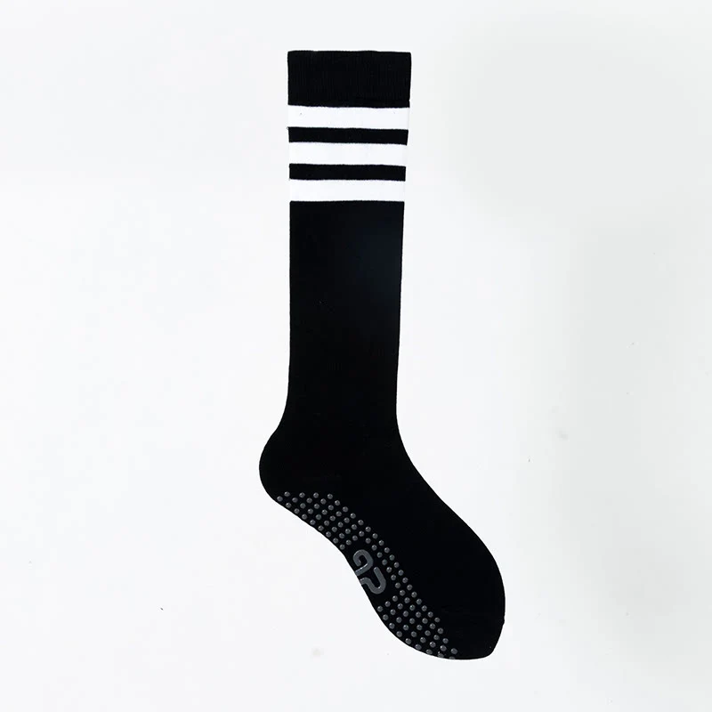 Olivenorma einfarbige, wadenlange Pilates- und Barre-Fitnesssocken mit rutschfestem Grip und atmungsaktiver Baumwolle für komfortable Unterstützung und Yoga