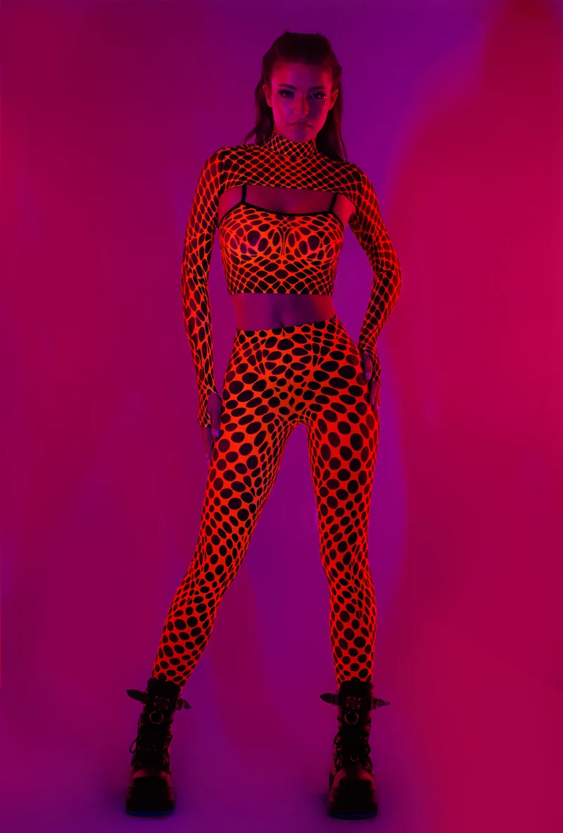 To The Point Mesh Leggings