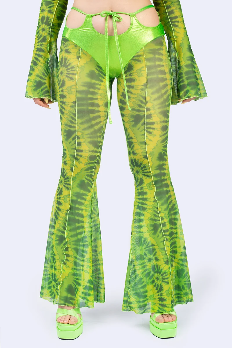 Pixie Bikini Bell Bottoms Pants Set