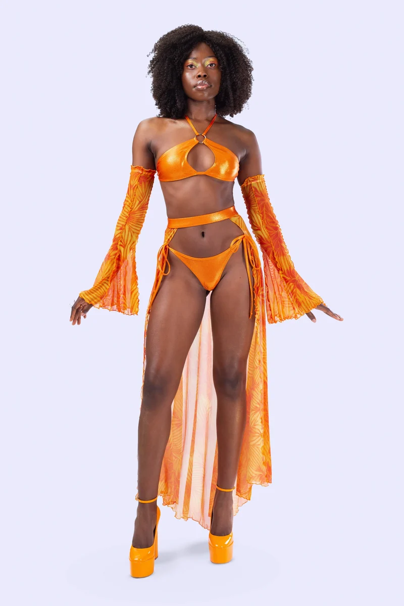 Citrine Cutout O-Ring Micro Top